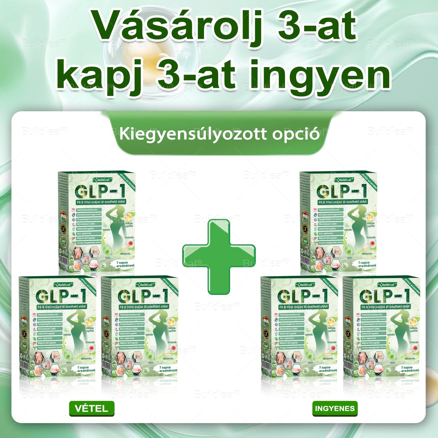 💚 Klinikai kutatásokkal igazolt | A BuildLeaf® Berberine GLP-1 Pro Súlycsökkentő Szájon át szedhető oldat segíthet a makacs súlytöbblet, anyagcsere- és energiaproblémák kezelésében, támogatva a jobb közérzetet és vitalitást