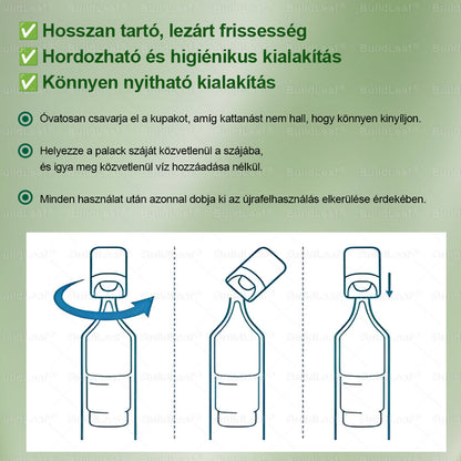 💚 Klinikai kutatásokkal igazolt | A BuildLeaf® Berberine GLP-1 Pro Súlycsökkentő Szájon át szedhető oldat segíthet a makacs súlytöbblet, anyagcsere- és energiaproblémák kezelésében, támogatva a jobb közérzetet és vitalitást
