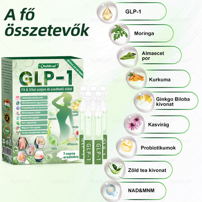 💚 Klinikai kutatásokkal igazolt | A BuildLeaf® Berberine GLP-1 Pro Súlycsökkentő Szájon át szedhető oldat segíthet a makacs súlytöbblet, anyagcsere- és energiaproblémák kezelésében, támogatva a jobb közérzetet és vitalitást